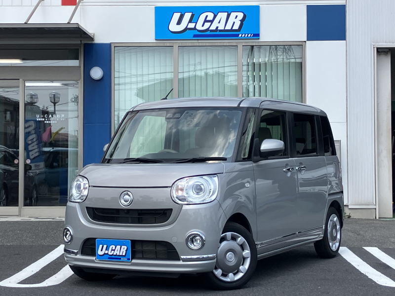 ダイハツ ムーブキャンバス GメイクアップLTD SA3　ナビ・パノラマモニター・ETC・前後ドラレコ・両側パワスラ・LED・オートライト・フルセグ・ブルートゥース・スマートキー・プ・禁煙車