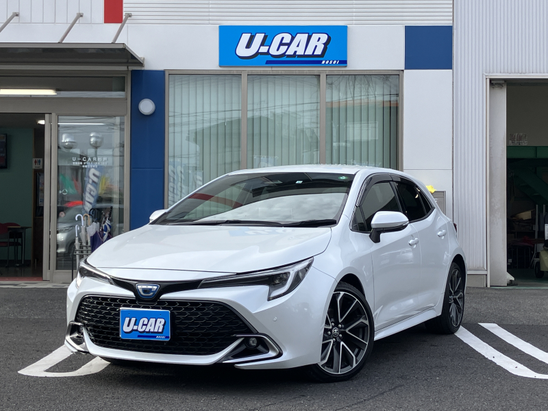 トヨタ カローラスポーツ ハイブリッドG Z　ワンオーナー・バックカメラ・ETC2.0・クルコン・BSM・電動パーキング・LEDライト・シートヒーター・ステアリングヒーター・禁煙車