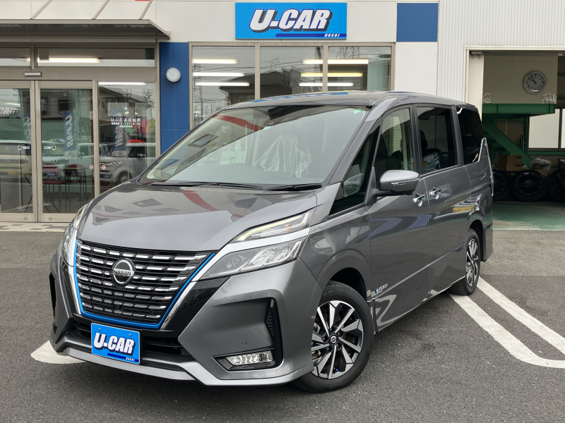 日産 セレナ eパワーハイウェイスターV　ワンオーナー・ナビ・アラビュー・プロパイロット・両側パワスラ・ドラレコ・ETC・エマブレ・BSM・車検2年付・禁煙車