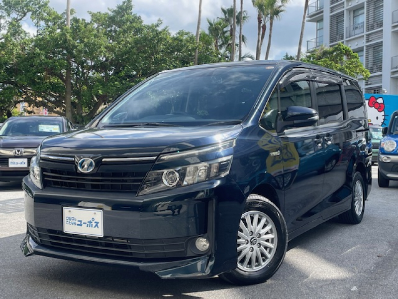 トヨタ ヴォクシー ハイブリッドX　純正9インチナビ　ETC