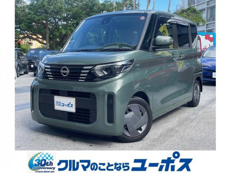 日産 ルークス X　OP10年保証対象車　9インチナビ　アラウンドビューモニター　パワースライドドア　クリアランスソナー
