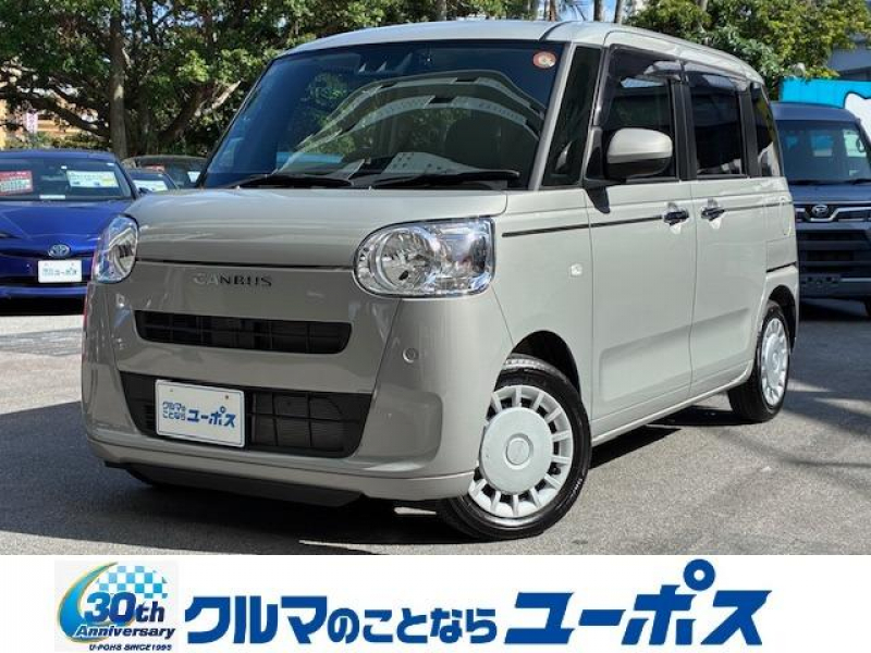 ダイハツ ムーブキャンバス セオリーX　OP10年保証対象車　スマートアシスト　アイドリングストップ　クリアランスソナー