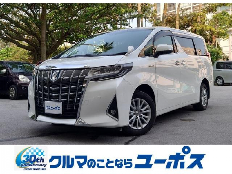 トヨタ アルファード ハイブリッド ハイブリッドX 両側パワースライドドア　純正ナビ　バックモニター　トヨタセーフティーセンス　クリアランスソナー