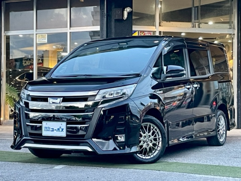 トヨタ ノア ハイブリッドsi　ダブルバイビーⅡ　OP10年保証対象車　ワンオーナー　純正10インチSDナビ　12インチフリップダウンモニター