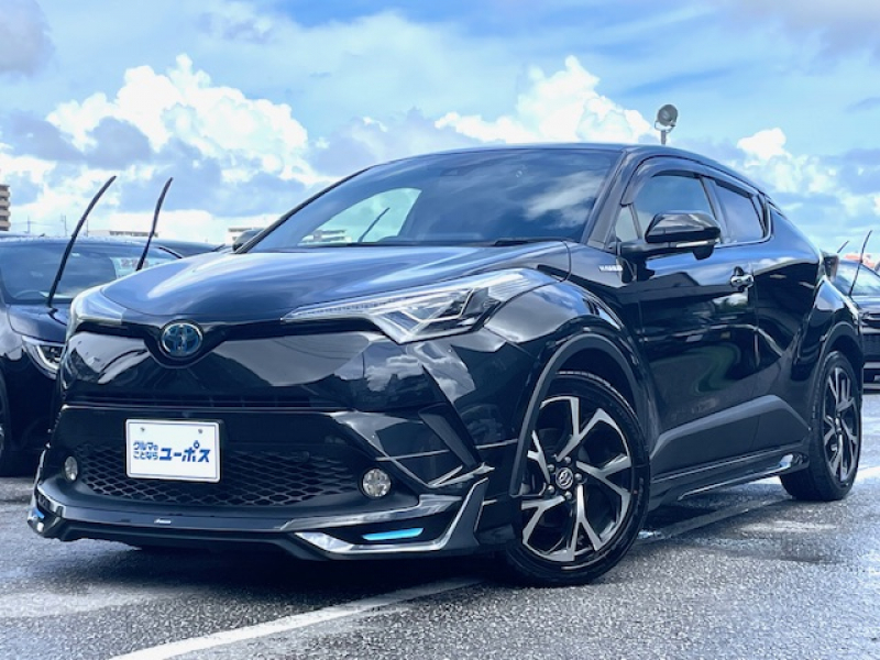トヨタ C-HR OP10年保証対象車　ハーフレザー　純正ナビ　純正18インチアルミ　オートLEDヘッドライト