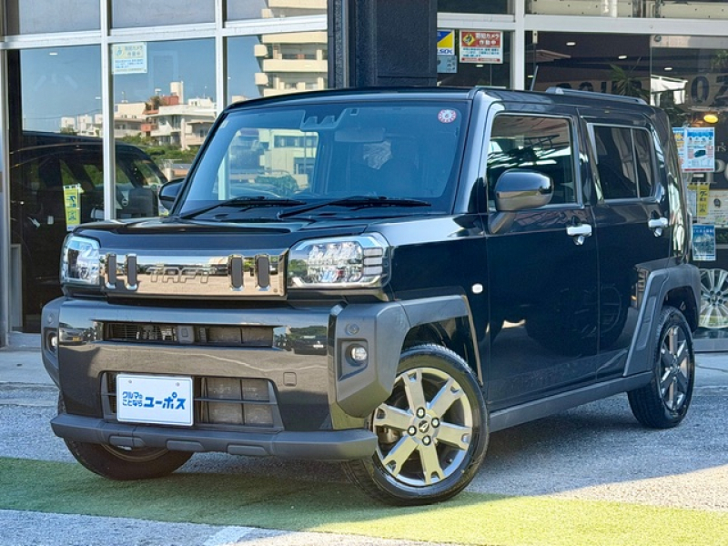 ダイハツ タフト Gターボ　OP10年保証対象車　ガラスルーフ　前後コーナーセンサー　両席シートヒーター　メッキグリル　ETC