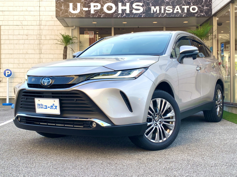 トヨタ ハリアー ハイブリッド Z　OP10年保証対象車　JBLサウンドシステム　レザーシートカバー　パワーバックドア　前後ドライブレコーダー　HUD　ビルトインETC　純正ナビ　コーナーセンサー　レーダークルーズコントロール