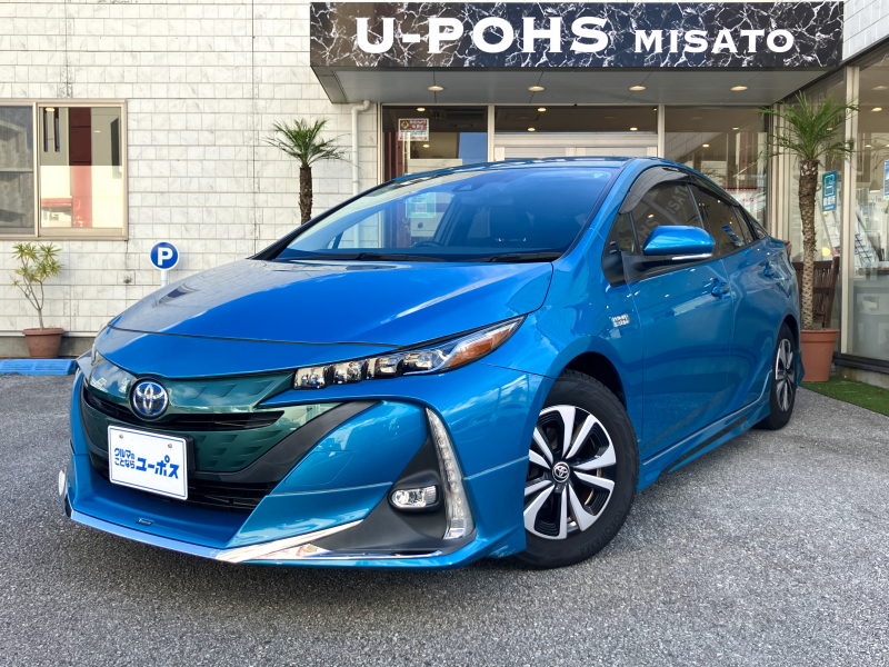 トヨタ プリウスPHV Sナビパッケージ　ドライブレコーダー　純正ナビ(BT対応・テレビ)　ETC　クルーズコントロール　オートハイビーム　