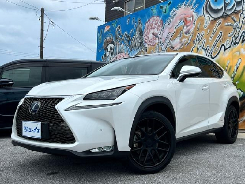 レクサス NX NX300h　Iパッケージ　OP5年保証対象車両　純正SDナビ（CD／DVD／Bluetooth／フルセグ）　バックモニター　ドライブレコーダー　クルーズコントロール　メモリーパワーシート　LRシートヒーター　BSM　ETC
