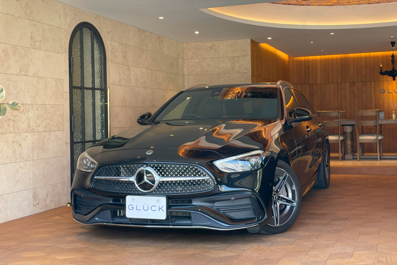 メルセデスベンツ Cクラス C220d ステーションワゴン アバンギャルドAMG(ISG)　パノラマサンルーフ　レザーEXCLPKG ツートンレザー
