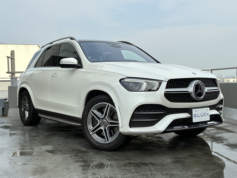 メルセデスベンツ GLE GLE450　4マチックスポーツ ワンオーナー パノラマSR ヘッドアップディスプレイ 20インチアルミホイール ACC 本革シート ブルメスターサウンド シートヒーター ベンチレーター 360°カメラ