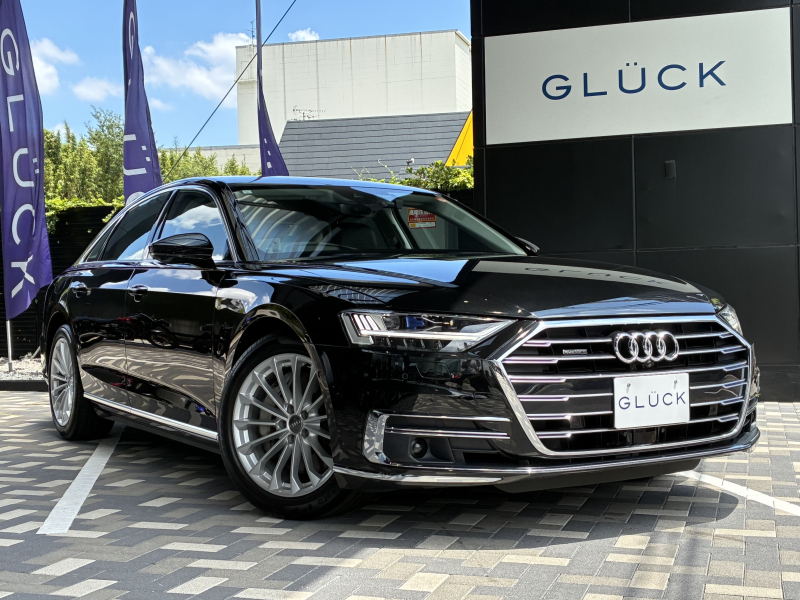アウディ A8 A8 55TFSIクワトロ 4WD  1オーナー　コンフォートPKG　B＆Oアシスタントパック　バーチャルコックピット　フルセグ　360°カメラ