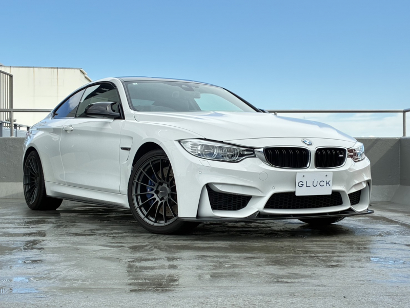 BMW Mシリーズ BMW　M4クーペ　右H　6MT  カーボンルーフ/リップ/ミラー   HUD　FOCALスピーカー
