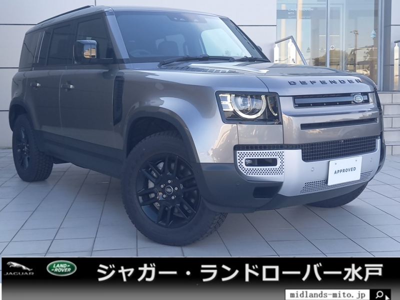ランドローバー ディフェンダー 110 S 3.0L D350 4WD 1オーナー サンルーフ クリアサイトインテリアリアビューミラー MERIDIAN シートヒーター コールドクライメートパック 19インチスタイル6010ホイール ブラックパック クロスカービーム エボニーヘッドライニング 禁煙車 液晶メーター LEDヘッドライト 左右独立エアコン Bluetooth