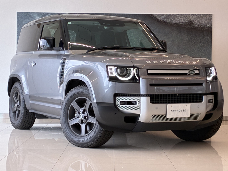 ランドローバー ディフェンダー 90 2.0L P300 4WD 1オーナー エアサスペンション 18インチスタイル5094ダークグレイホイール フロントセンターコンソール プライバシーガラス  11.4インチタッチスクリーン プレミアムLEDヘッドライト ブラインドスポットアシスト アダプティブクルーズコントロール 3Dサラウンドカメラ Pivi Pro