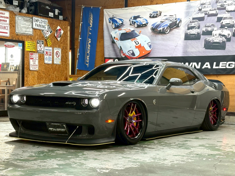 ダッジ チャレンジャー SRT ヘルキャット　自社輸入　国内1オーナー　CLエアサス　ワーク20AW　APR　サンルーフ