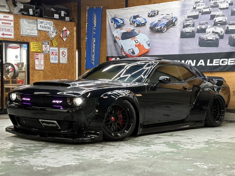ダッジ チャレンジャー SRT392　SHIROKAI WIDEBODY　アンダーソンボンネット　CL2WAYエアサス　BC鍛造20AW