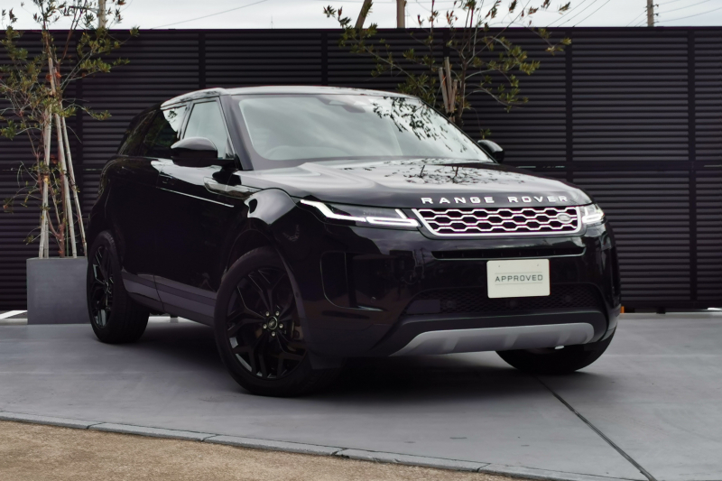 ランドローバー レンジローバー EVOQUE S2.0L D200 4WD 1オーナー パノラミックルーフ 20インチStyle 5079, Gloss Blackアルミホイール プレミアムLEDヘッドライト パワーテールゲート Touch Pro Duo AppleCarplay/AndroidAuto アダプティブクルーズコントロール レーンキープアシスト ブラインドスポットアシスト PiviProナビゲーション