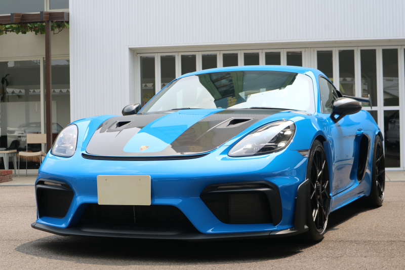 ポルシェ 718 ケイマン GT4RS　ヴァイザッハPKG　正規ディ－ラ－車