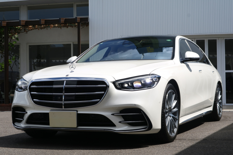 メルセデスベンツ Sクラス S500　4マチックロング　AMGライン　正規ディ－ラ－車