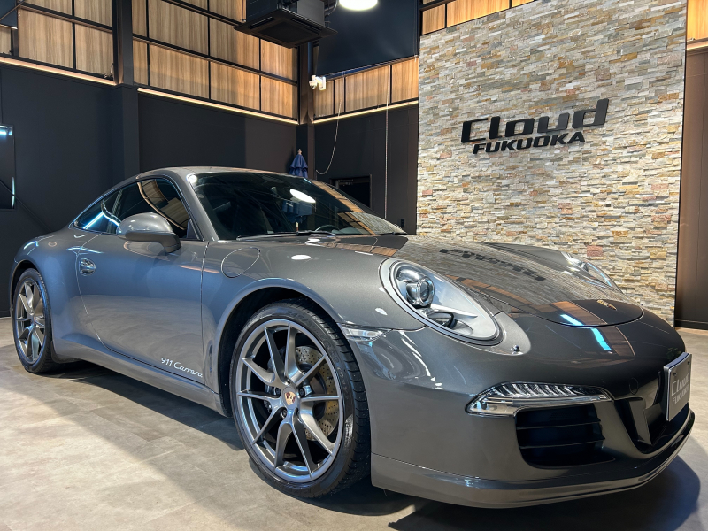 ポルシェ 911(Type991.1) Carrera PDK 左H スポクロ スポエグ レザーインテリア