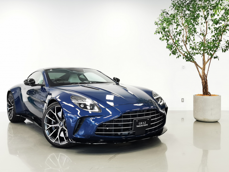 アストンマーティン ヴァンテージ 4.0L V8 RHD 2025MY 1オーナー メーカーOP900万円超　21inch Yスポークサテンブラックホイール　Bowers&Wilkins　Interior - Inspire Comfort - Duotone　グロスブラックエクステリアパック　スモークテールライト　プレゼンティングドアハンドル