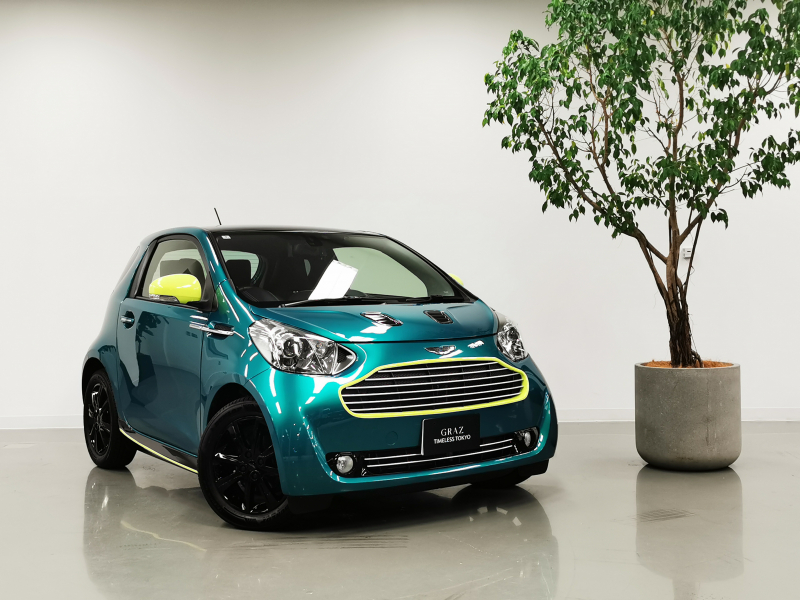 アストンマーティン シグネット HIGH LINE 1.32L RHD 世界限定150台　ステッチング＆ウェルト-コントラスト　サテンクロームwihtピアノフィッティングス　シートヒーター　アルカンターラヘッドライニング