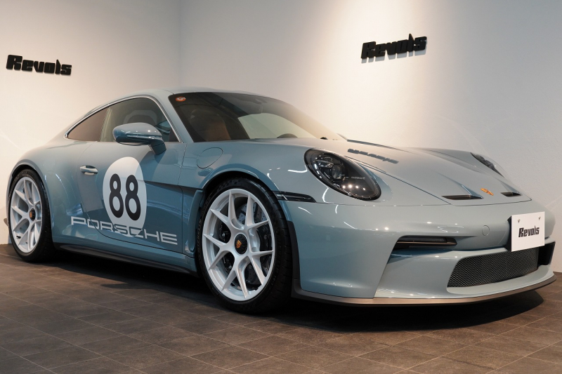 ポルシェ 911(Type992) S/T 左H 世界限定1963台 OP540万 60Years911ヘリテージデザインPKG Fリフト クロノPKG OPカラーショアブル―メタリック BOSE