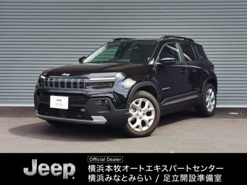 ジープ アベンジャー アルティテュード　認定中古車　ACC　EV車　弊社社用車　ETC2.0　シートヒーター　パワーシート　禁煙車　電動テールゲート　パワーステアリング　Applecarplay/androidauto　ドライブセレクト　純正アルミホイール