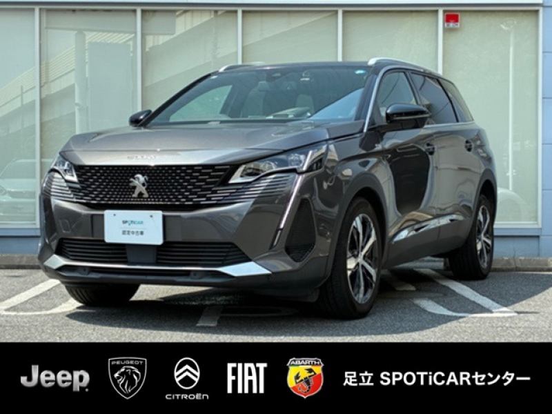 プジョー 3008 GTライン  認定中古車　AppleCarPlay　アクティブクルーズコントロール　純正ナビ地デジTV　ドライブレコーダー　ETC　ハーフレザーシート　ハンズフリーパワーテールゲート　グリップコントロール　18インチアルミホイ-ル