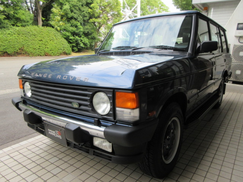 ランドローバー レンジローバー 4.3ヴァンデンプラ 本革 SR 純正AW LWB 後期インテリア コイルサス換装（改造公認） サイドステップ メッキバンパー 純正キーレス 稀少『品川34ナンバー』 2オーナー車 正規ディーラー車 右ハンドル 記録簿付