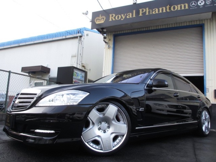 メルセデスベンツ Sクラス S550l 正規ロリンザーエクステリア後期スタイル 中古車 情報 ロイヤル ファントム