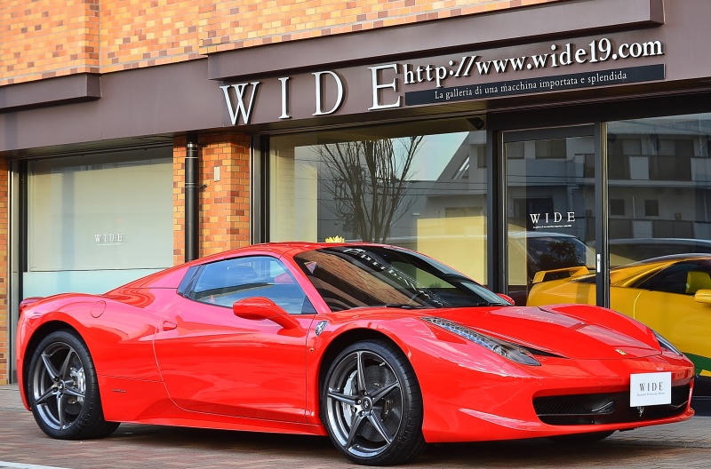 フェラーリ 458スパイダー 