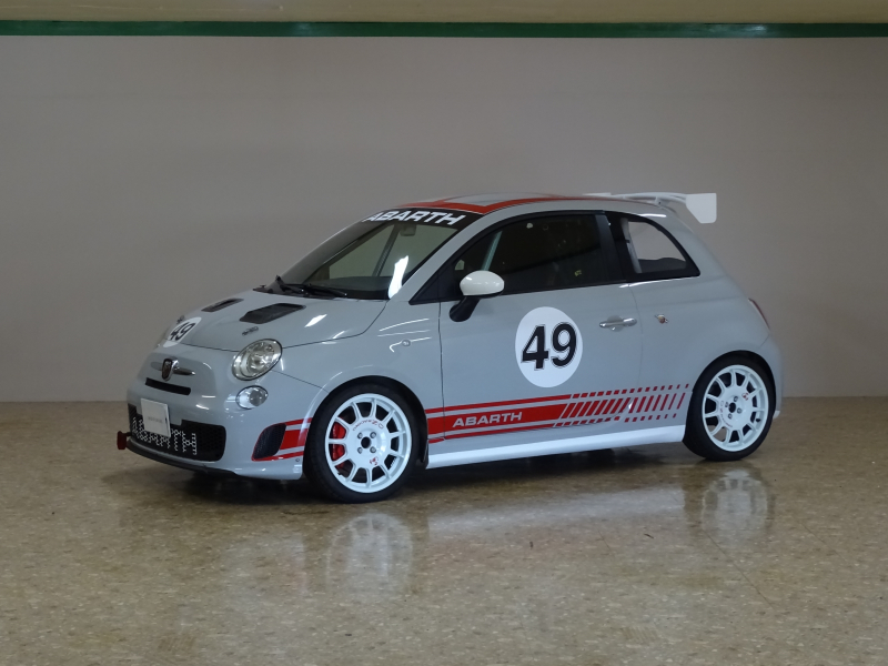 京商　ミニッツ  アバルト500アセットコルセ　オートスケール　Miniz KYOSHO MINI-Z アバルト 500 アセット コルセ ホワイトボディセット