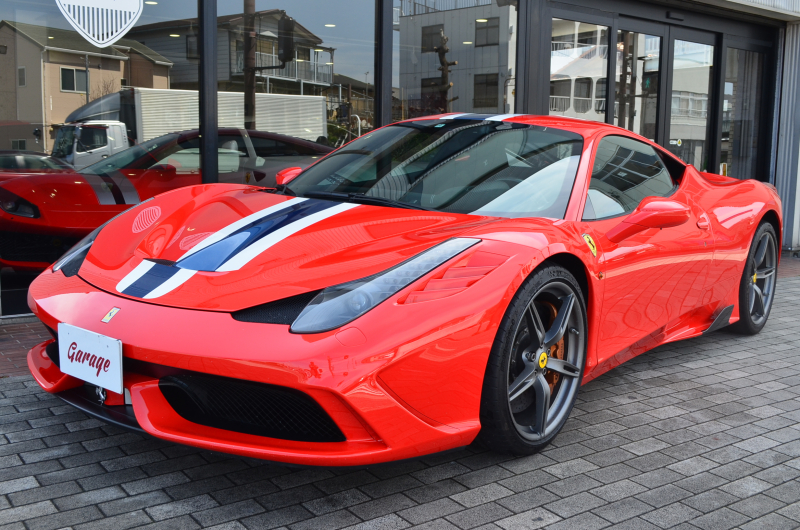 フェラーリ 458スペチアーレ F1 DCT　NARTレーシングストライプ