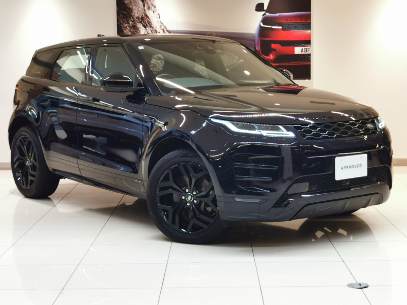 ランドローバー レンジローバー EVOQUE RダイナミックS 2.0L P250 AWD 1オーナー 黒革シート フロントシートヒーター ブラックエクステリアパック インタラクティブドライバーディスプレイ ACC プレミアムLEDヘッドライト パワーテールゲート 20インチアルミホイール ブラインドスポットモニター