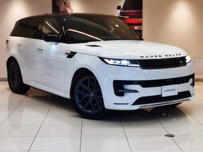 ランドローバー レンジローバーSPORT ダイナミックSE 3.0L P550e AWD 1オーナー 茶革シート サンルーフ 電動サイドステップ MERIDIANサウンド 22インチアルミホイール クリアサイトインテリアリアビューミラー ワイヤレスデバイスチャージング 電動調整ステアリングコラム
