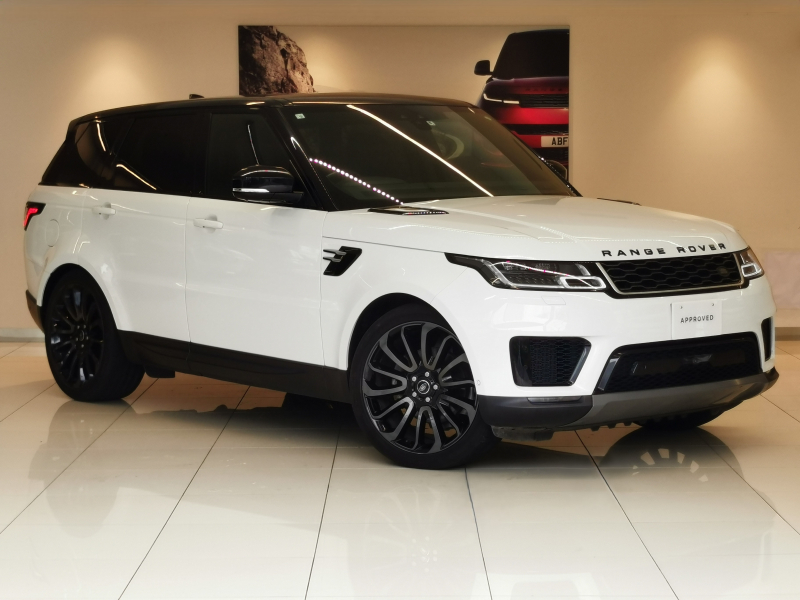 ランドローバー レンジローバーSPORT SE 3.0L ディーゼル 258PS AWD 黒革シート サンルーフ フロントシートヒーター MERIDIANサウンド 22インチアルミホイール ブラックエクステリアパック インタラクティブドライバーディスプレイ ACC