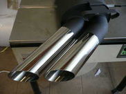 ★ ベンツ用 Ｒ１２９ 前期 オーバル スチール マフラー 社外品★ ☆ ベンツ用 Ｒ１２９ 前期 オーバル スチール マフラー 社外品☆