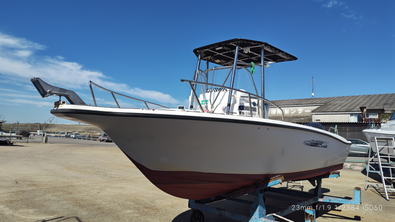 ヤマハ YF-21CC センターコンソールで　釣りやすさ＋釣果　倍増　展示場所：愛知県西尾市一色町