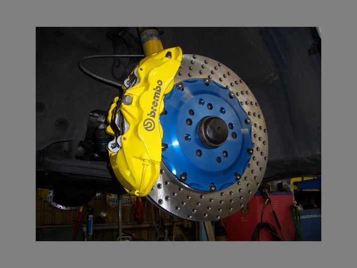 W203 C55 AMG キャリパー 4pot W124 500E 流用