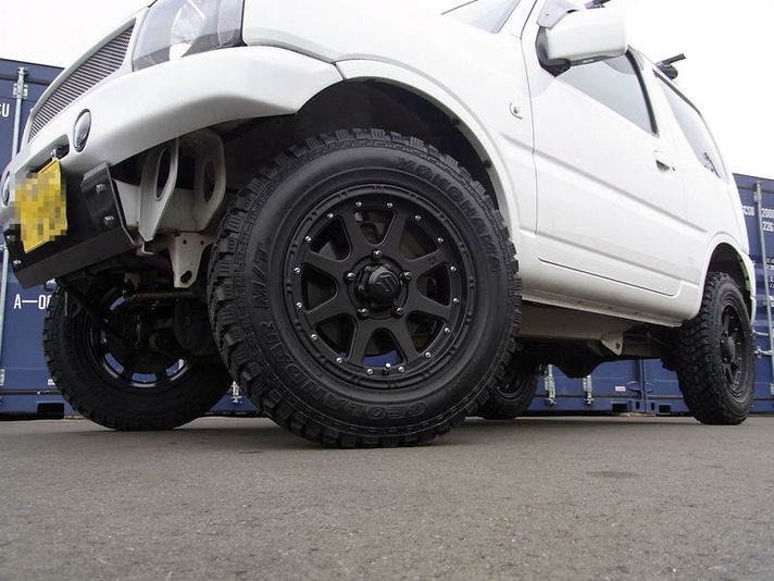 Jimny with Xtreme-J 16inch 　Special Thanks：88House