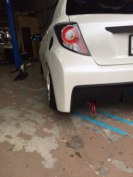 130 ヴィッツ 10 アクア フロント鬼キャン リアキャンバー6.0度