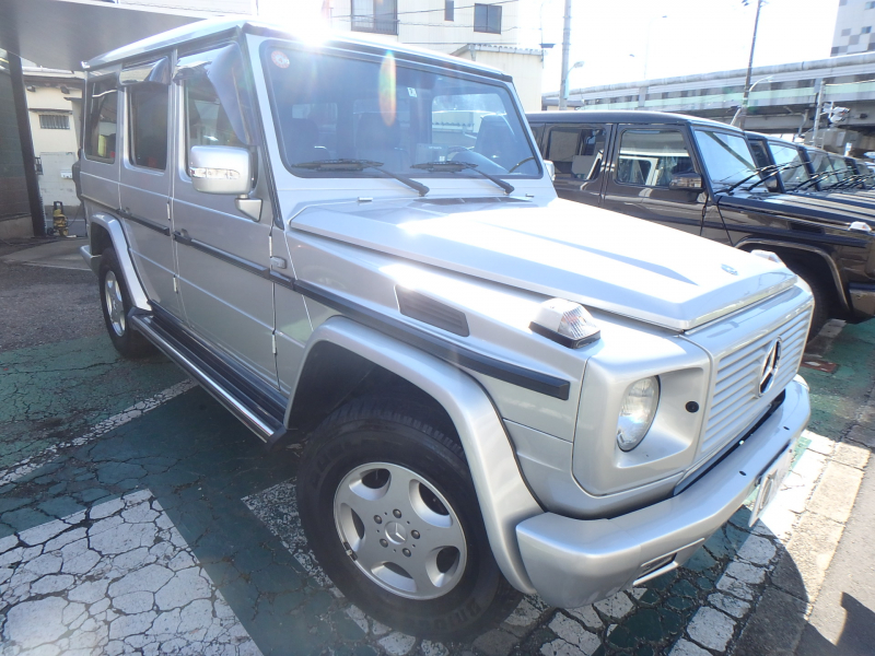 メルセデスベンツ Gクラス G3lディーラー車 00yモデル 本革シート サンルーフ 7人乗り 中古車情報 中古車検索サイト バーチャルカーショップ