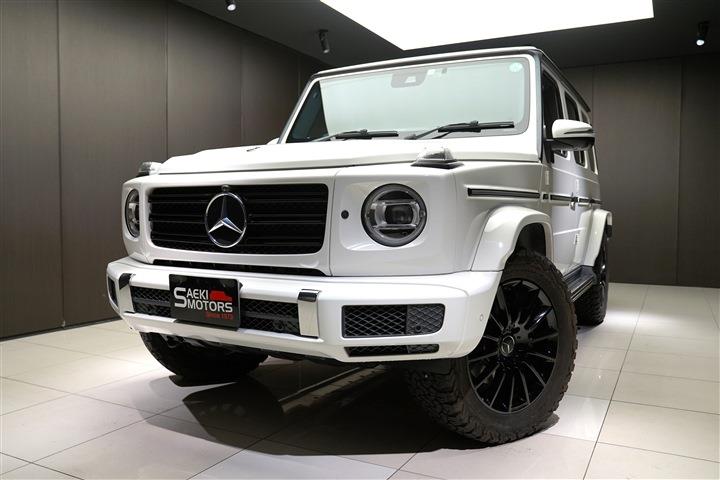 メルセデスベンツ Gクラス 2020年ﾓﾃﾞﾙ G350d AMGﾗｲﾝ RHD ﾎﾟｰﾗｰﾎﾜｲﾄ