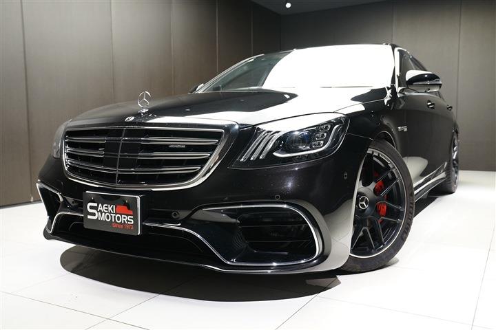 メルセデスベンツ Sクラス 2014年 S63 AMGﾛﾝｸﾞ後期ﾙｯｸ RHD ｵﾌﾞｼﾃﾞｨｱﾝﾌﾞﾗｯｸ