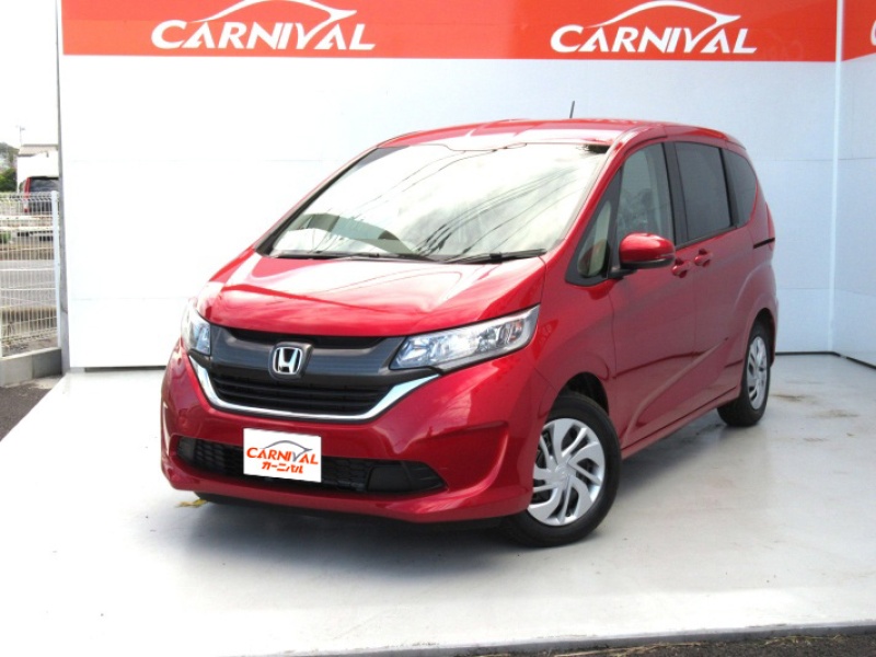 ホンダ フリード 1 5g ﾎﾝﾀﾞｾﾝｼﾝｸﾞ ７人乗り 新車 クリスタルレッド 中古車情報 中古車検索サイト バーチャルカーショップ