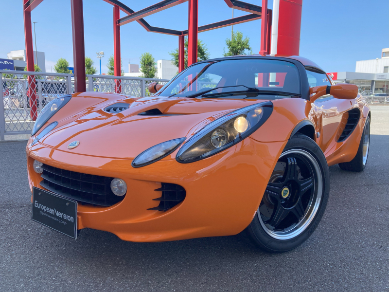 ロータス エリーゼ S ツーリング　ディーラー車　ワンオーナー　ハードトップ　ヘセルホイール　純正アルミホイルあり　アルパインCDデッキ　5速MT　