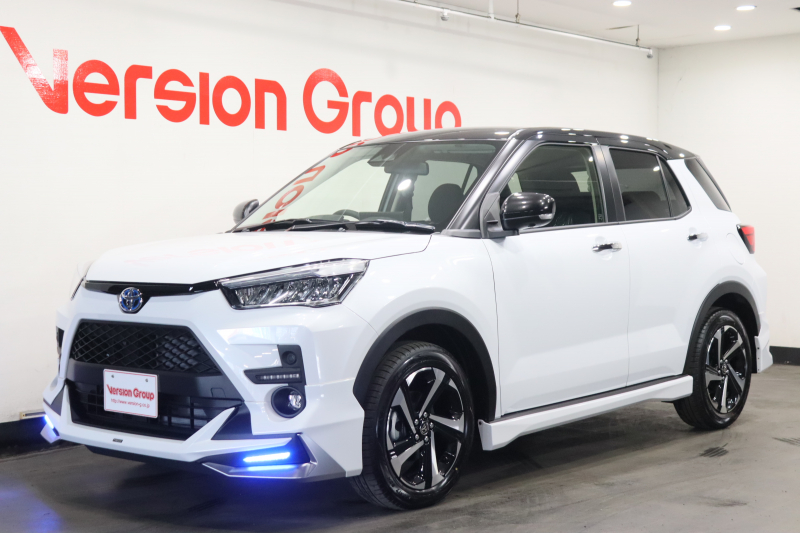 トヨタ ライズ ライズハイブリッド　Z　新車保証継承付　モデリスタエアロ　ディスプレイオーディオ　フルセグ　全周囲カメラ　BSM　レーダークルコン　クリアランスソナー　レーンアシスト　衝突被害軽減　シートヒーター　LEDライト　17AW