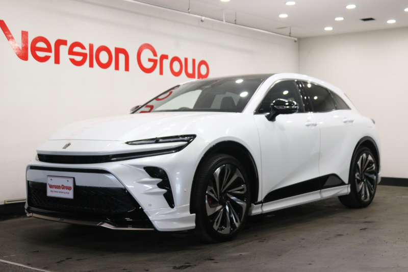 トヨタ クラウンスポーツ Z　新車保証継承付　ワンオーナー　禁煙車　モデリスタ　TRDキャリパー　ガラスルーフ　デジタルインナーミラー　全周囲カメラ　HUD　メモリーナビ　フルセグ　セーフティセンス　パワーバックドア　21AW